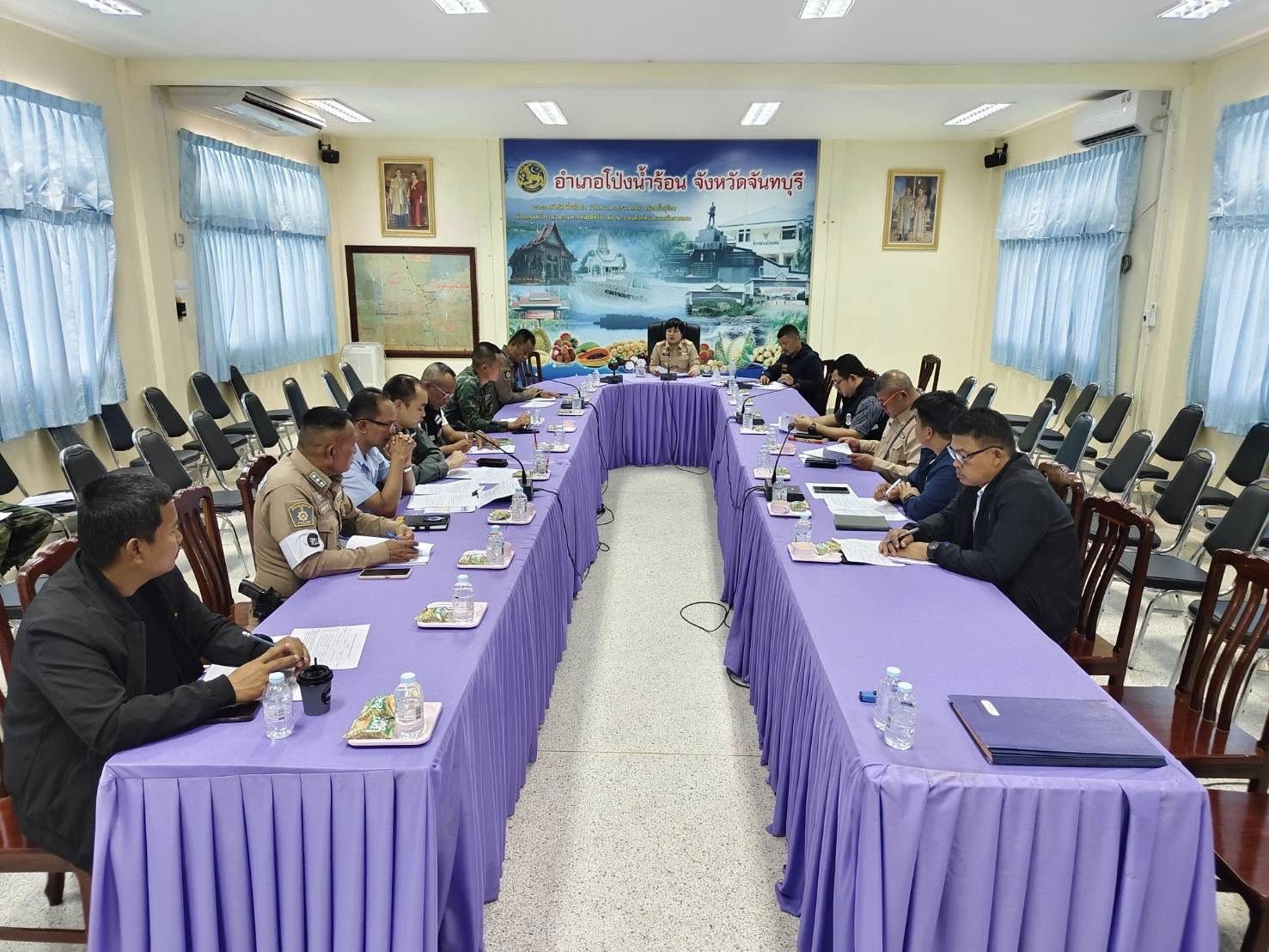 พช. ร่วมประชุมเตรียมความพร้อมในการป้องกันและลดอุบัติเหตุทางถนนช่วงเทศกาลปีใหม่ พ.ศ. ๒๕๖๙