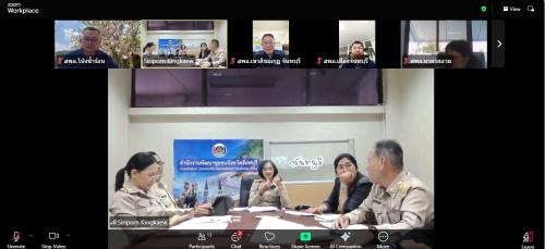 พช.โป่งน้ำร้อน ร่วมประชุมผู้อำนวยการกลุ่มงาน พัฒนาการอำเภอ และนักวิชาการพัฒนาชุมชนจังหวัด ครั้งที่ 3/2569