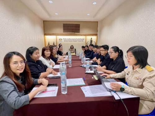 พช.โป่งน้ำร้อน เข้าร่วมประชุมคณะทำงานพิจารณาจัดทำข้อตกลงการประเมินผลการปฏิบัติราชการของข้าราชการและผลการประเมินผลการปฏิบัติราชการ สังกัดสำนักงานพัฒนาชุมชนจังหวัดจันทบุรี รอบการประเมินที่ 2 ครั้งที่ 2 ประจำปีงบประมาณ พ.ศ. 2569
